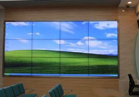 勐海液晶拼接屏的另类用法。